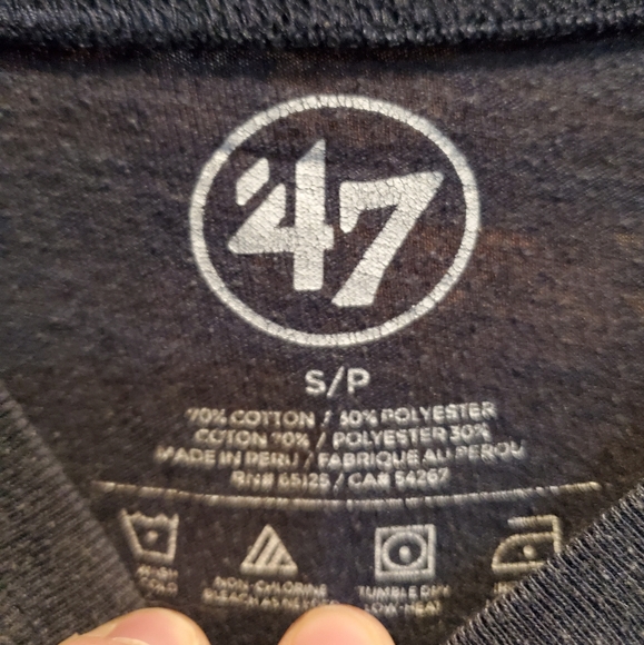 47, Women's size Small, MN TWINS, TEE, short sleeve, Blue, Pride, Good Shape - Picture 3 of 5